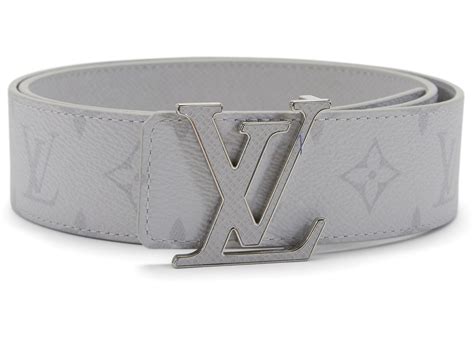 white and silver lv belt|original lv belt.